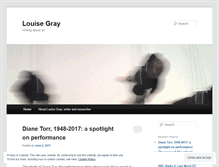 Tablet Screenshot of louisegray.net